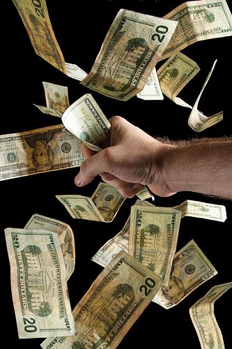 Money Grab by Steve Wampler.